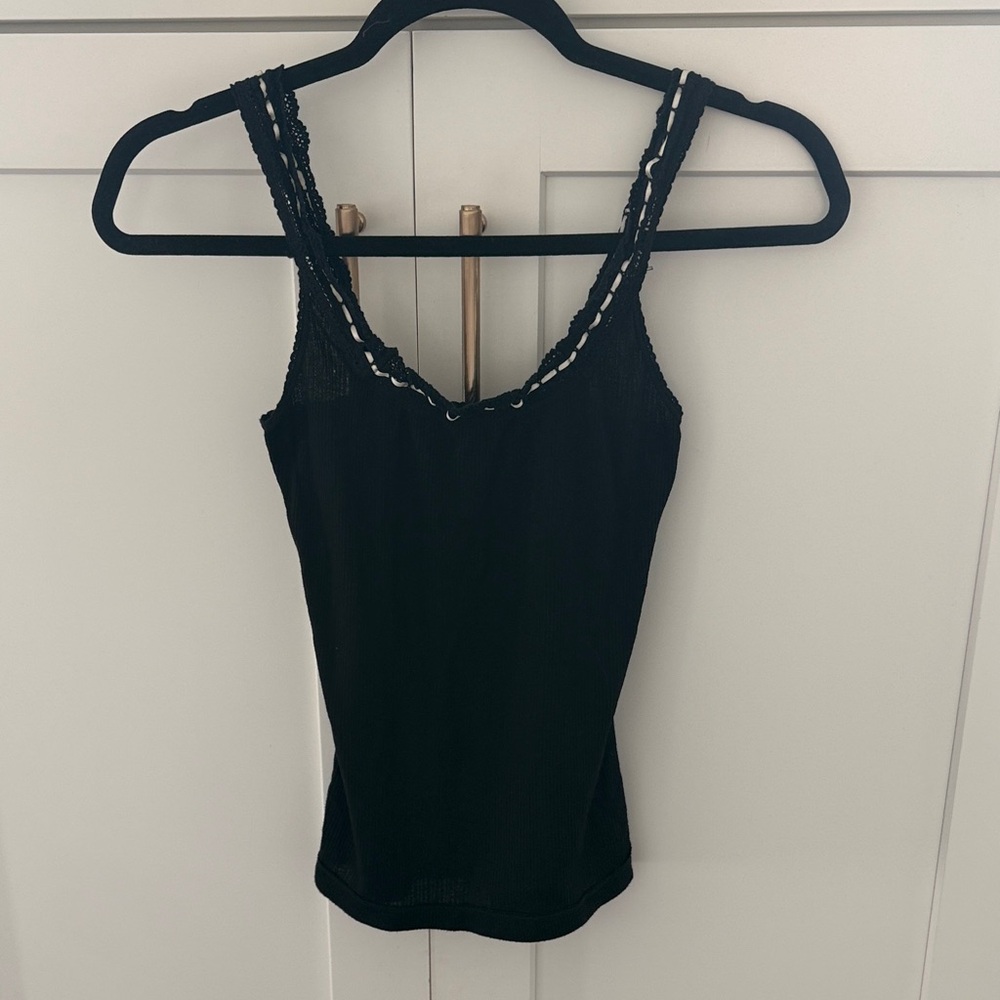 Free People Black Only You Tank